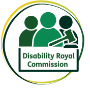 An icon for the Disability Royal Commission.