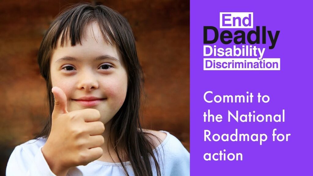 End Deadly Discrimination. Commit to the National Roadmap for action.