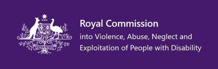 The logo of the Disability Royal Commission